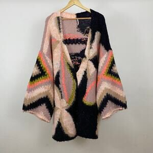 Free People Petals Cardigan - Autumn Bouquet Combo - Size Medium
